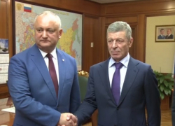 Стало известно, какие вопросы обсуждали Додон и Козак на встрече в Москве