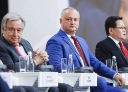 Игорь Додон принял участие в торжественном открытии Петербургского Международного Экономического форума