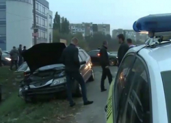 Цепное ДТП на Буюканах показали на видео 