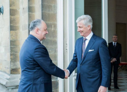 Игорь Додон провел встречу с королем Бельгии 