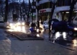 Спецоперация по жесткому задержанию шантажиста в Кишиневе попала на видео 