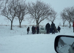 ДТП в Бричанах: машина вылетела в кювет 