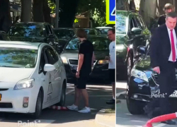 Скандал в центре Кишинева: все нарушители, заехавшие на велодорожку через столбики, наказаны