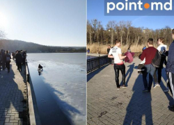 В Кишиневе молодой парень провалился под лед на озере в парке Валя Морилор