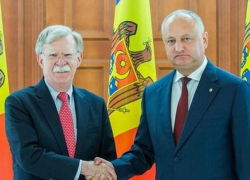 Игорь Додон рассказал, о чем говорил с Болтоном в конце августа