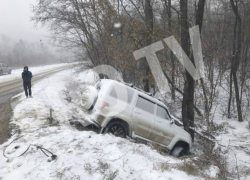 На трассе Кишинев-Хынчешты внедорожник улетел в кювет
