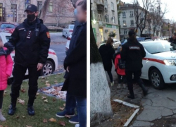 Карабинеры помогли заблудившейся девочке