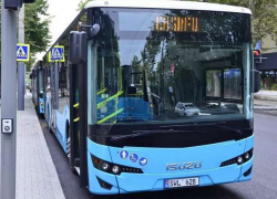 Еще пять новых автобусов ISUZU вышли на маршруты в Кишиневе