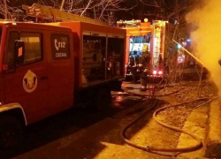 В подвале одного из столичных домов вспыхнул пожар