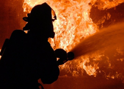 В Кишиневе загорелся киоск