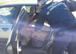 Подозрительные колбасы и обувь вез в автомобиле житель Бричан