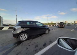 Серьёзная авария произошла на виадуке