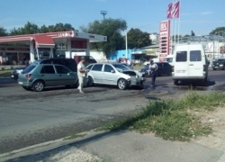 На Мунчештском шоссе произошла авария с участием маршрутки