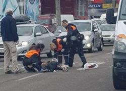В Кишиневе парня сбила машина на пешеходном переходе