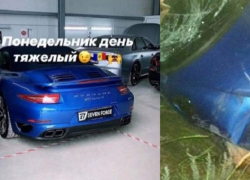 Двое сотрудников автосервиса решили испытать «мажорный» Porsche 911, но разбили его