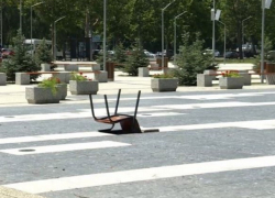 Вандалы испоганили новейший фонтан в парке "Ла Извор"