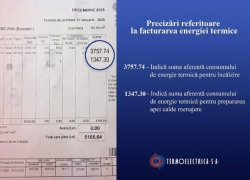 «Termoelectrica» объяснила высокие суммы в платёжках за тепло за декабрь