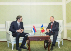 Президент Игорь Додон встретился со своим коллегой из Сербии