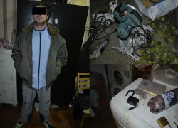 Бандита, грабившего автомобили и гаражи, задержали на Ботанике