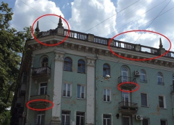 В центре Кишинева аварийное здание угрожает жизни горожан