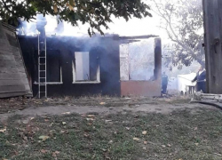 Пожар в селе Садова - сгорел жилой дом, семья осталась на улице