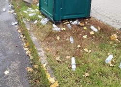 Центр Кишинева превратился в свалку после марафона