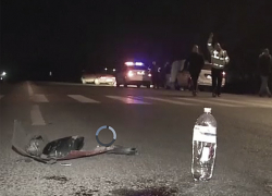 Последствия жуткого наезда на пешехода сняли на видео в пригороде Ватра 