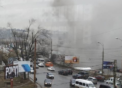 В центре Кишинева загорелся автосервис