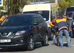 На Ботанике на пешеходном переходе сбили женщину 