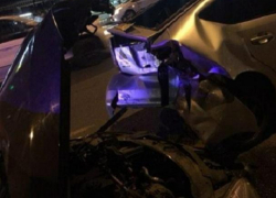 На Рышкановке водитель врезался в автомобиль такси и сбежал с места ДТП, теперь его ищут