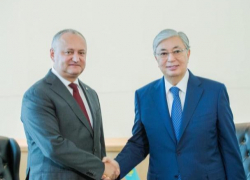 Игорь Додон встретился с президентом Казахстана