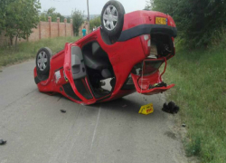 При жутком столкновении такси с  грузовиком у села Пухой пострадала беременная пассажирка 