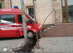 Серьезная авария с участием "скорой" попала на видео 