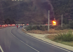 В Болгарии загорелся автобус с молдавскими туристами