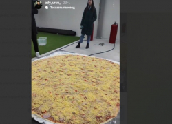Кишиневец испек самую большую пиццу в Молдове