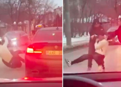 Полиция начала расследование конфликта на дороге на улице Гренобле в Кишинёве