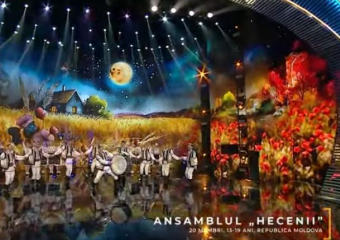 Ансамбль Hecenii из Молдовы занял 3 место на Românii au talent