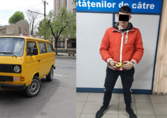 Угнали машину покататься – в Кишиневе задержаны двое подростков