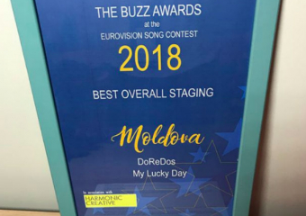 Группе DoReDoS вручили первую награду «Евровидения», оценив великолепный номер 