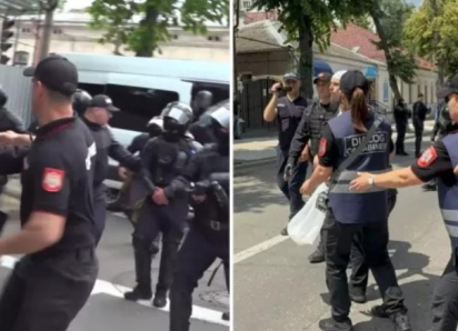 На полицейских напали: в МВД сообщили о «внешнем влиянии» на «параде»