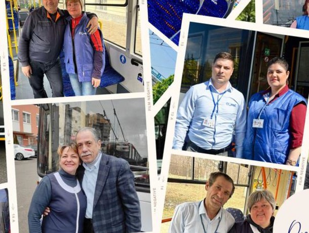Едины, как дома, так и на работе: в общественном транспорте Кишинева трудятся десятки семейных пар