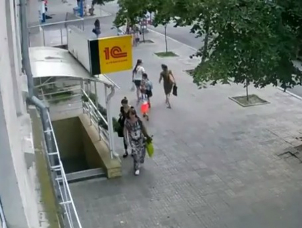 «Цветочные преступницы» в центре Кишинева попали на видео