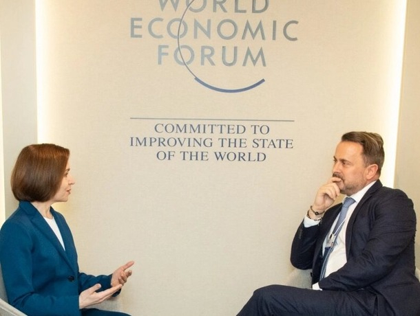 Санду провела встречу с премьером Люксембурга и пригласила его в Кишинев