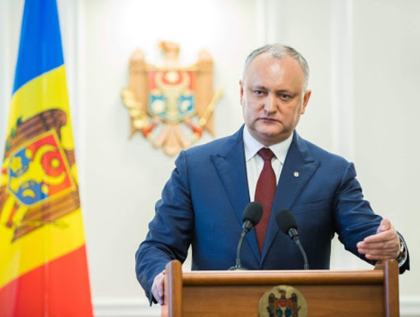 Додон – политик года по мнению читателей «Блокнот Молдова»