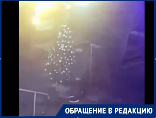 В Кишиневе в центре украли елку, люди просят о помощи