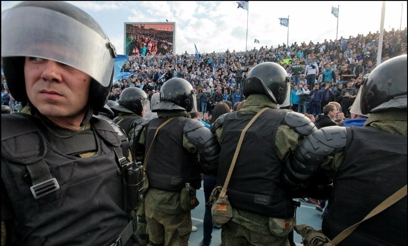 За футбольным матчем Молдова-Россия будут наблюдать российские полицейские