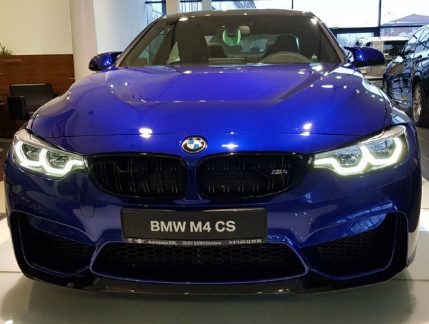 Первый BMW M4 CS прибыл в Молдову: баварское чудо показали на видео