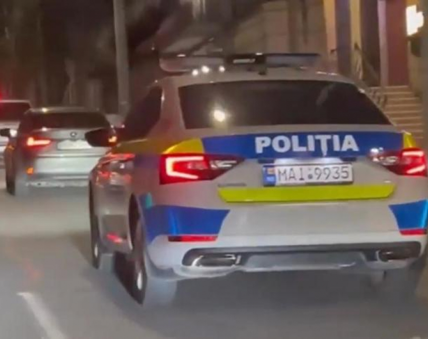 Полицейские автомобили с новым дизайном уже на дорогах Молдовы