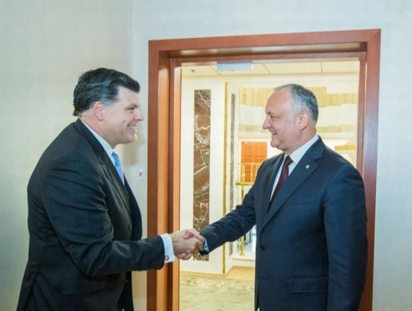 Игорь Додон встретился с представителями USAID в Республике Молдова