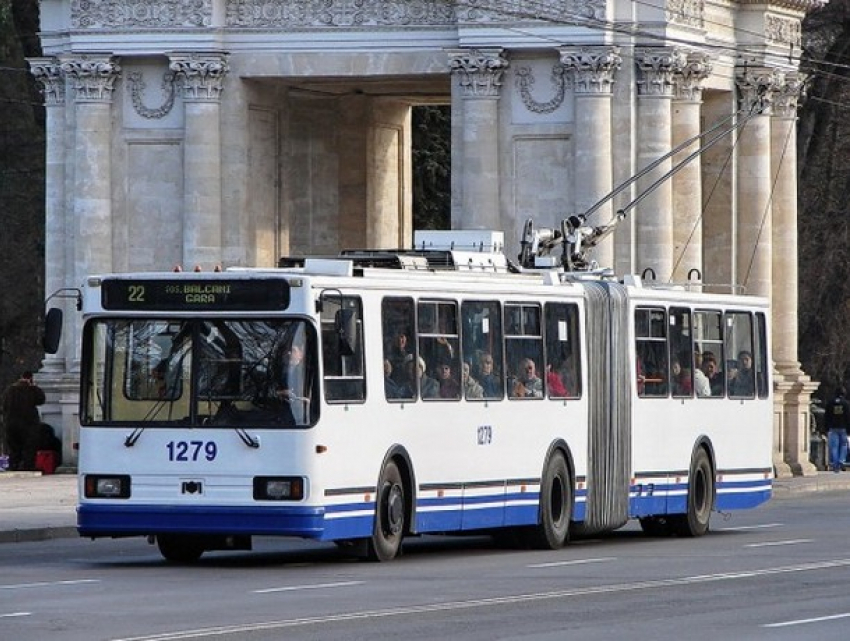 Воскресенье в Кишиневе пройдет без общественного транспорта